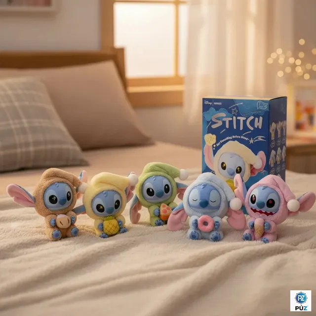 Stitch Surpresa Labubu Pelúcia Chaveiro Brinquedo Presente Aleatoria Natal Crianças Adolescentes Para Pendurar Na Mochila Bolsa Mini Acessório Volta A