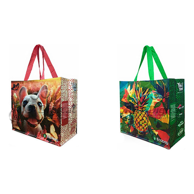 Kit 02 Sacolas Retornaveis Ecobag De Rafia - 35x40x18 2