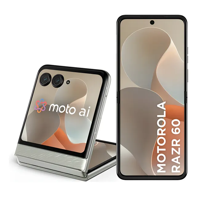Smartphone Motorola Razr 60 - 256gb 24gb (12gb Ram+12gb Ram Boost) Tela Dobrável 6,9 Poled E Externa 3,6 Moto Ai Camera