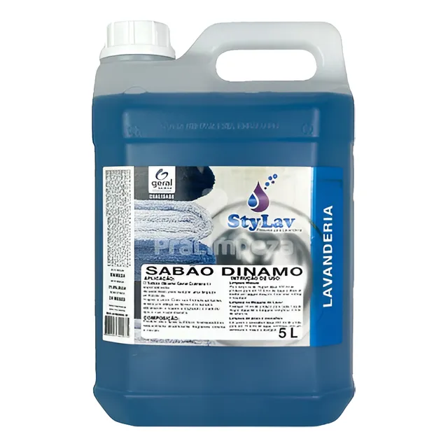 Sabão Líquido Concentrado | Lava Roupas Profissional - 5 L