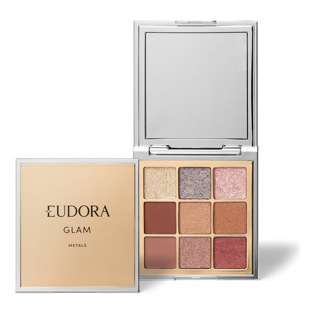 Sombra Eudora Glam Metals Cor Diversas