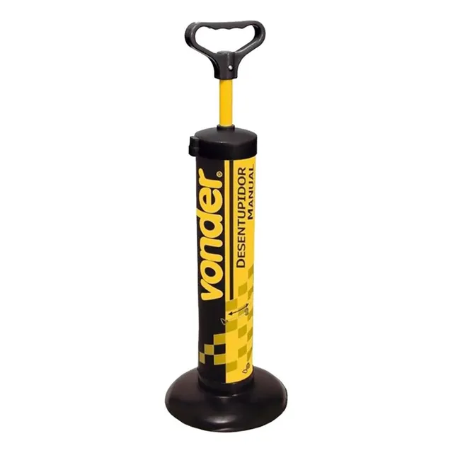 Desentupidor Manual De Vaso Pia Bomba Sucção 180mm Multiuso