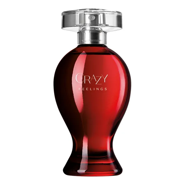 Colônia Crazy Feelings Feminino Boticário 100ml Amadeirado