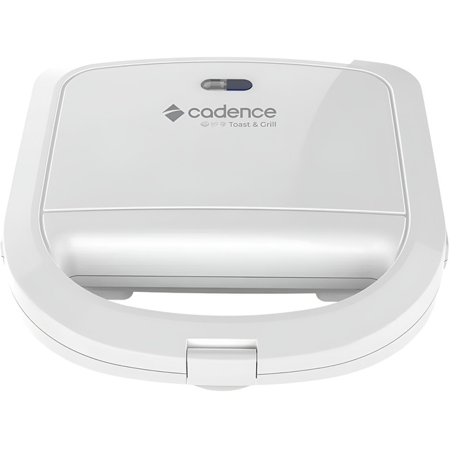 Sanduicheira Grill Elétrica Cadence SAN265 Toast&grill Antiaderente Cor Branco