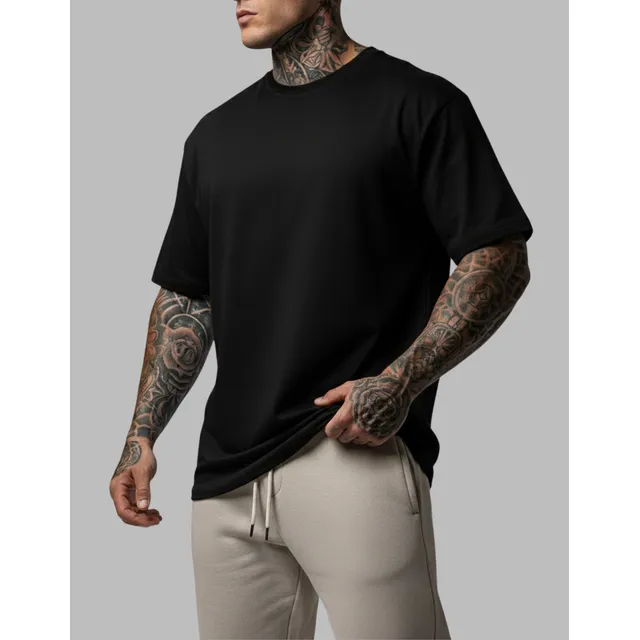 Camiseta Oversized Genérica - Maculina