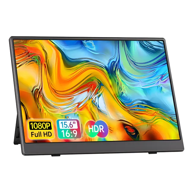 Monitor Portátil 15.6'' Tela Externa Hdr Ips 1080p Ultrafino