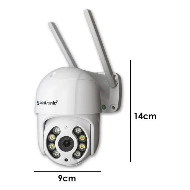 Câmera de segurança Orbitronic ORB776 com resolução 1080p branco
