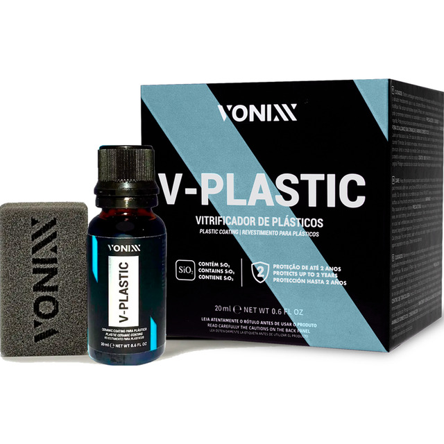Vitrificador V Plastic Vonixx Para Proteção Plásticos 20ml