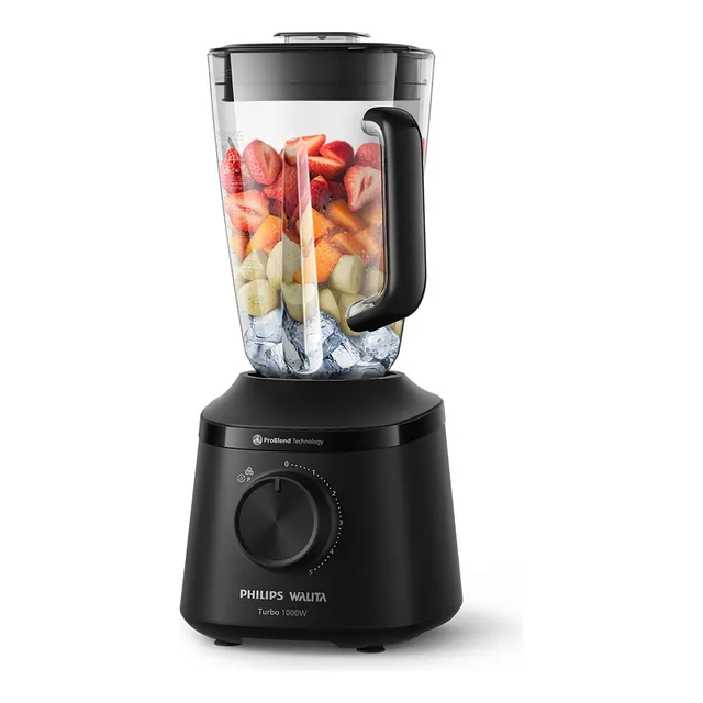 Liquidificador Série 3000 Turbo 1000w Philips Walita Hr2270 Cor Preto