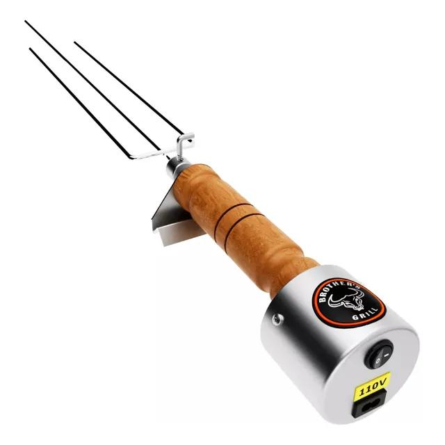 Espeto Giratório Elétrico Churrasco Brothers Grill Premium