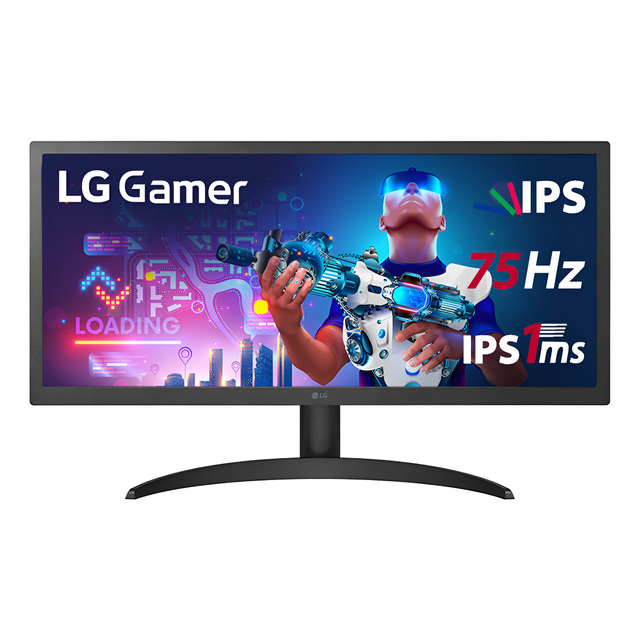32% OFF no Pix - Monitor LG UltraWide 26'' IPS Full HD 2560x1080 75Hz 1ms (MBR) HDMI HDR10 AMD FreeSync 26WQ500-B