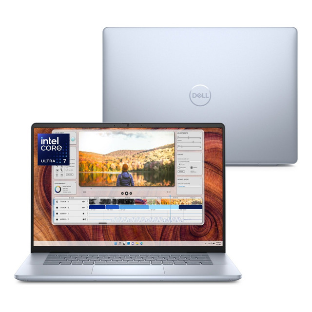 Notebook Dell Inspiron Plus I16-u7155h-a20 U7 16gb 1tb Rtx Prateado