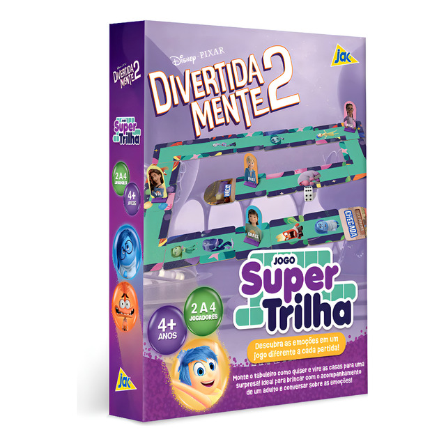 Jogo de Tabuleiro Divertida Mente 2 - Jak Toyster