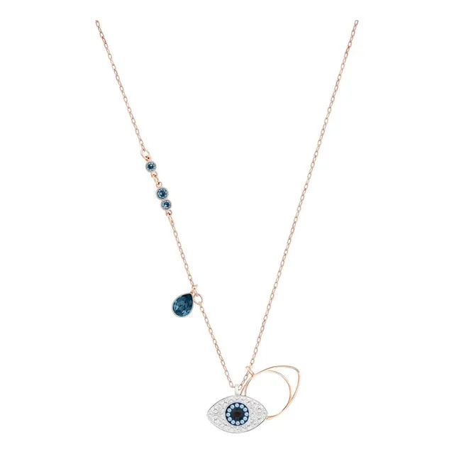 Colar Swarovski Symbolica Olho Grego Azul