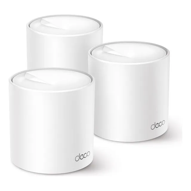 Roteador Wifi Mesh Tp-link Deco X50 Gigabit Dual-band Ax3000 3u Cor Branco