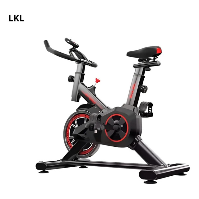 Lkl Bicicleta Spinning Fitness Inércia kg Inercia Cor Preto E Vermelho Sem