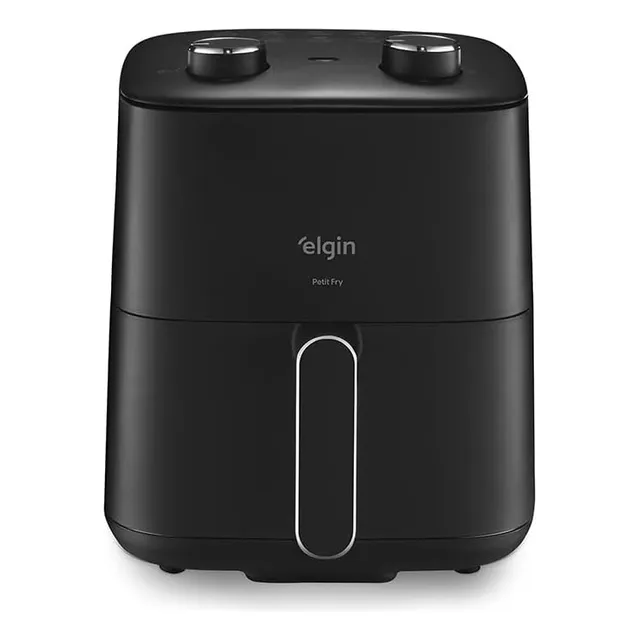 Fritadeira De Ar Petit Fry Elétrica 3.7l Preta Elgin Cor Preto
