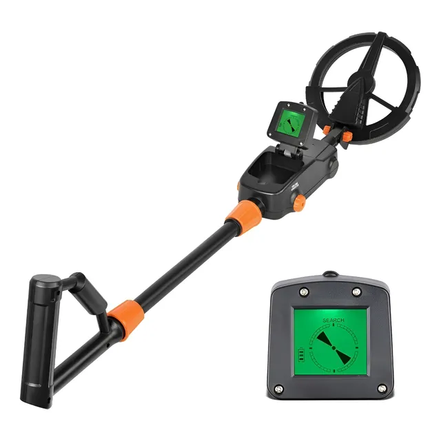 Detector De Metais Ouro Prata Cobre 0,5m Md-1008a No Brasil Preto