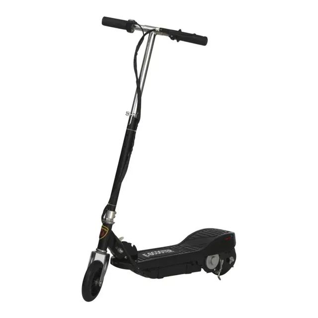 Scooter Eletrica Bivolt Suporta Ate 80kg Autonomia 8 Km Cor Preto Sem desenho
