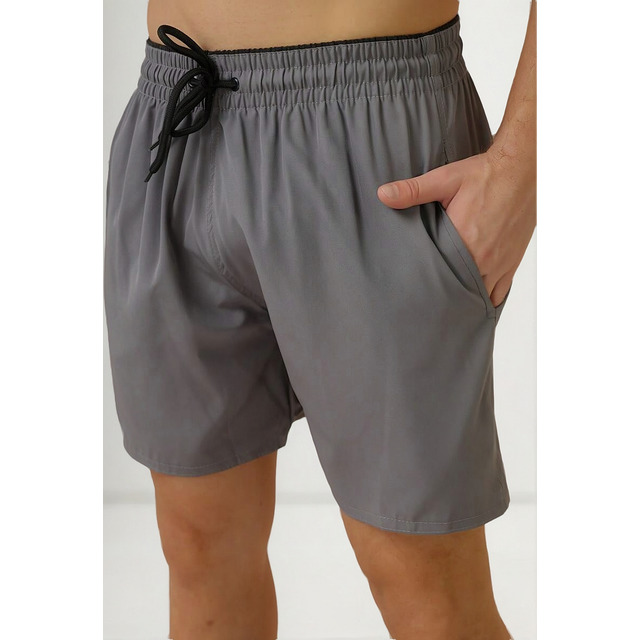 Shorts Tactel Leve  Elastano Masculino Com Bolsos Premium