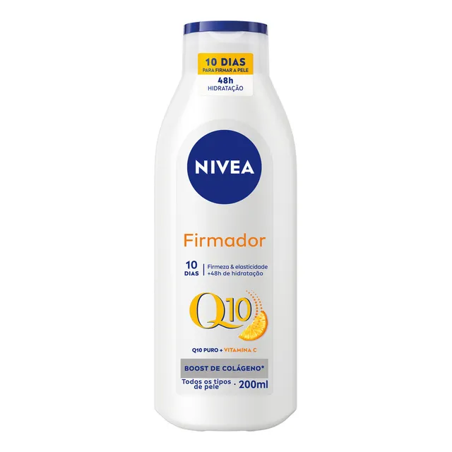 NIVEA Loção Hidratante Firmador Q10 + Todos os tipos de pele 200ml
