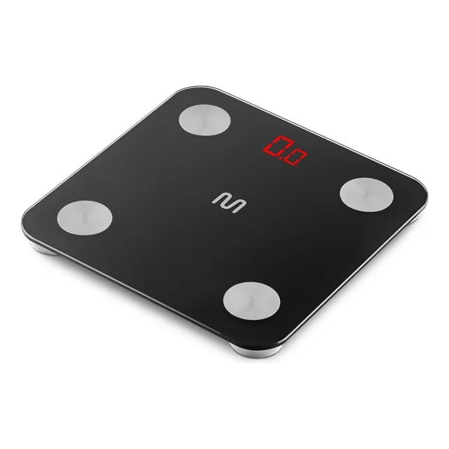 Balança Digital Inteligente Com Bioimpedância Multi - Hc900 Cor Preto