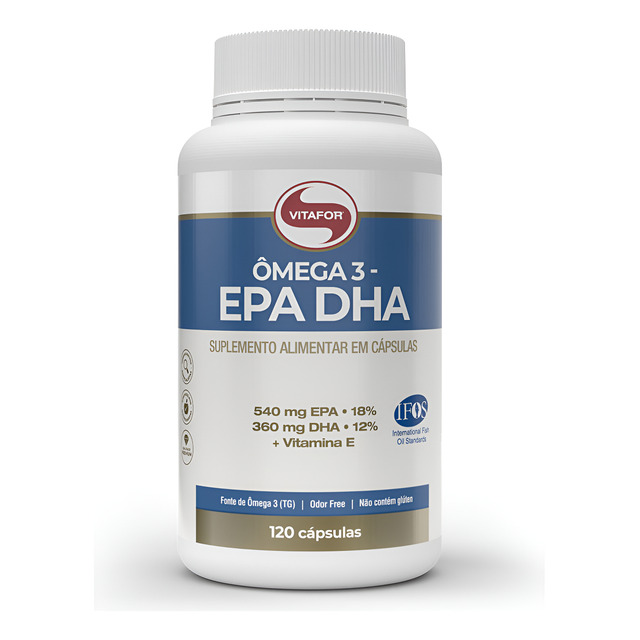 Ômega 3 EPA DHA 120 Cápsulas Vitafor