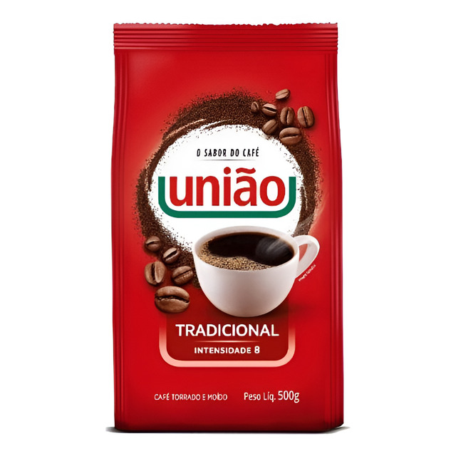 Café Torrado E Moido União Tradicional Pouch 500g