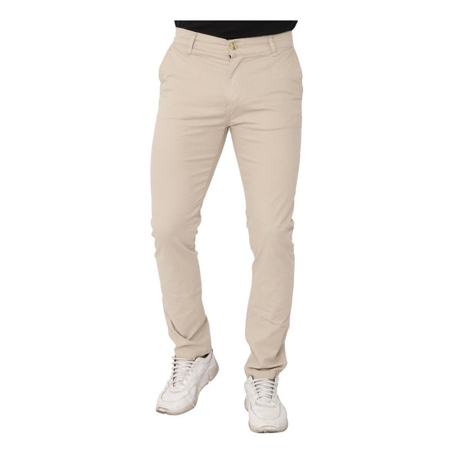 Calça De Sarja Masculina Bolso Facaembutido C Lycra