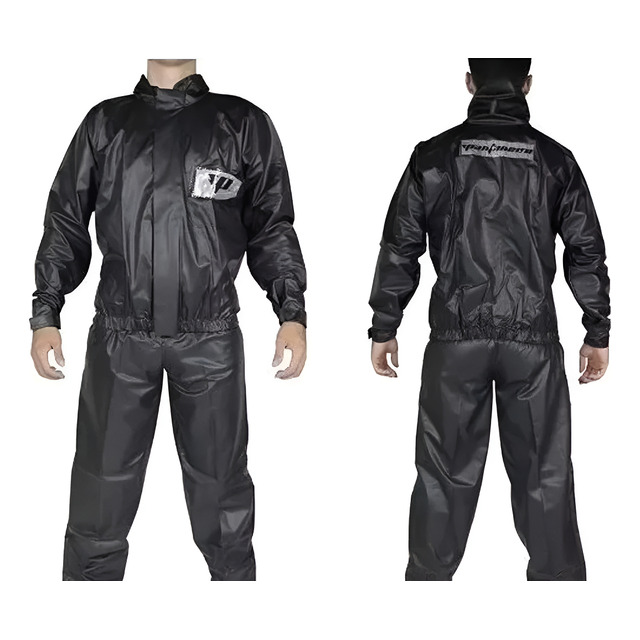 Conjunto Capa De Chuva Pantaneiro Luxo Motoqueiro Moto Boy