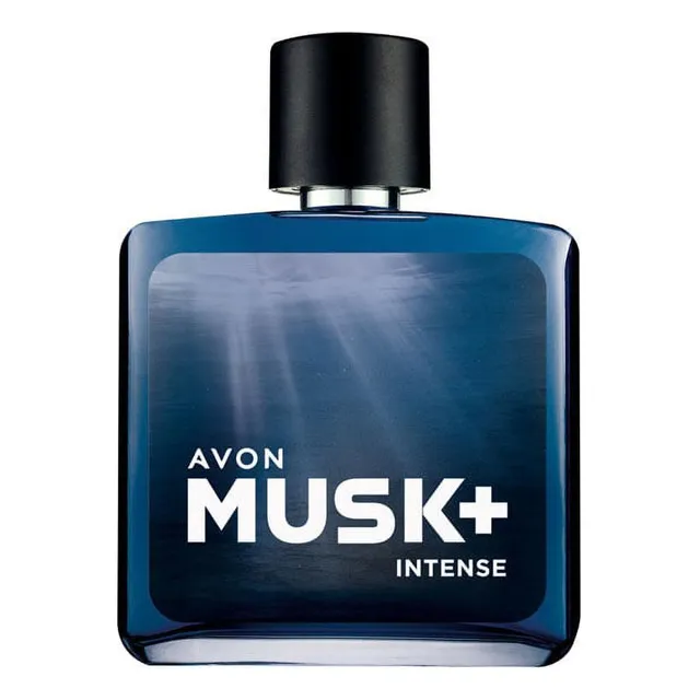 Musk+ Intense Avon Colônia Masculina 75ml