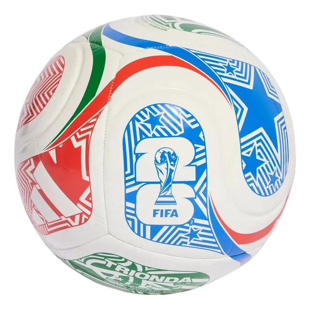 Bola de Futebol Copa do Mundo Fifa 2026 Trionda Club Branca Tamanho 5 Adidas