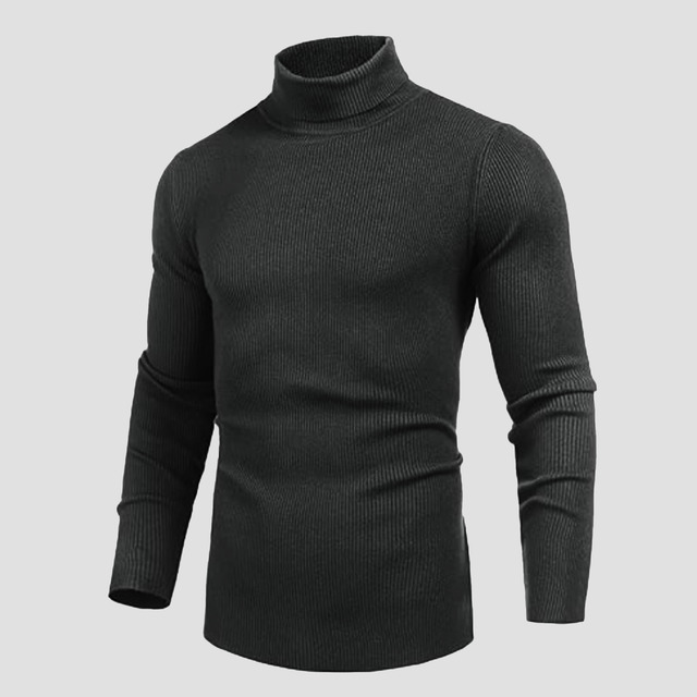 Blusa Cacharrel Masculina Ribana Canelada Manga Longa