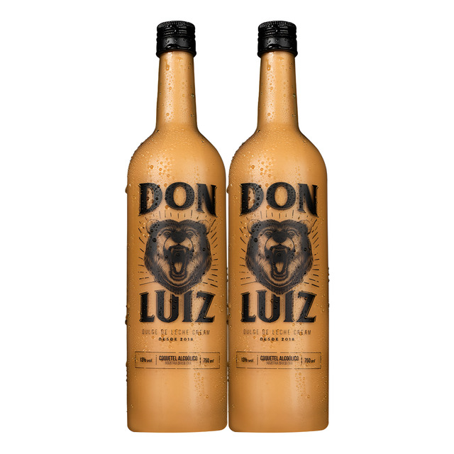 Licor De Doce De Leite Don Luiz Cream 750ml Caixa C/2und