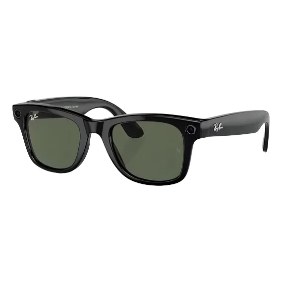 Óculos de Sol Ray-Ban Meta Wayfarer RW4006 Cor Preto