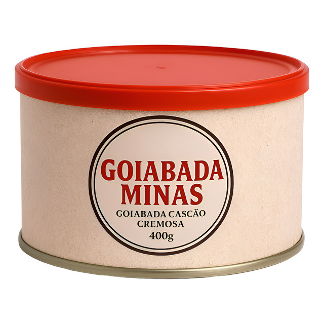 Doce de goiabada goiaba Minas Goiabadas sem TACC em lata 400 g