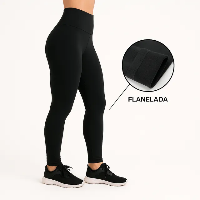 Calca Feminina Termica Forrada Legging Aveludada