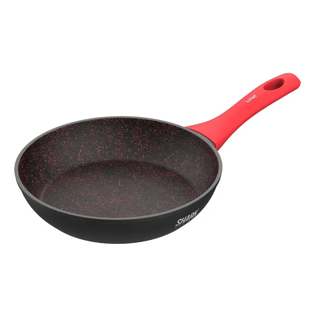 Frigideira Antiaderente Polishop Ichef Vermelha 20 Cm Vermelho
