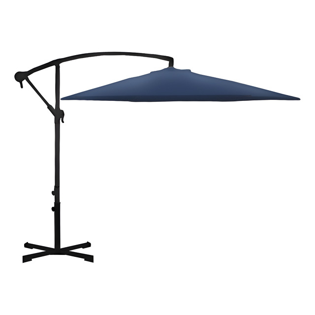 Ombrelone Suspenso Articulado Bora Bora Lateral 3m Azul Mor