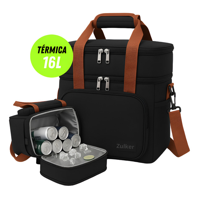 Mochila Térmica Bolsa Impermeável Marmita Frasqueira Bebidas