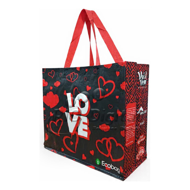 1 Sacola Retornavel Ecobag De Rafia - 35x40x18 - Vai&vem 1