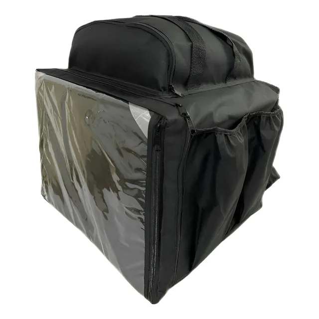 Bag De Entregador 45litros Mochila Sem Caixa De Isopor Cor Preto Desenho do tecido Liso