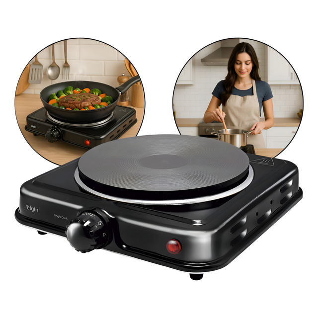 Fogão Portátil Single Cook 1 Boca Elgin
