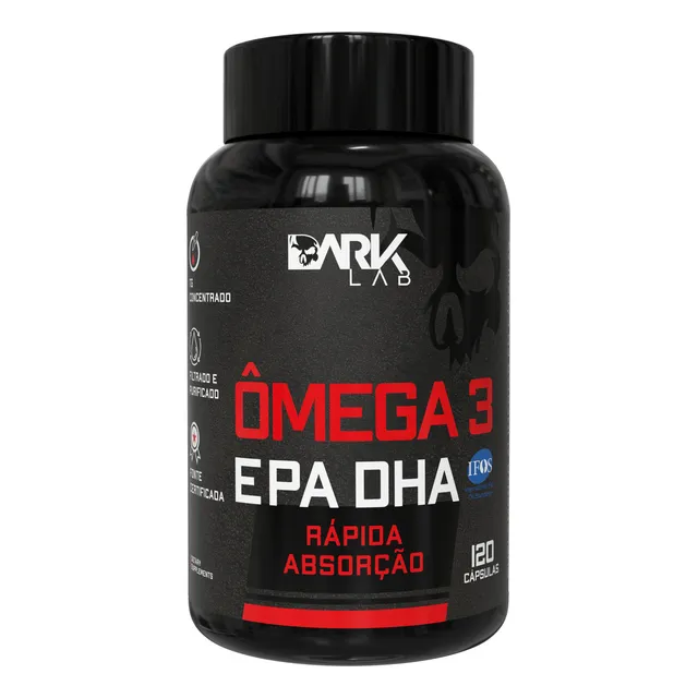 Ômega 3 Epa Dha 120 Cápsulas Dark Lab