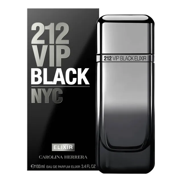 Perfume Carolina Herrera 212 VIP black elixir eau de parfum elixir 100 ml masculino