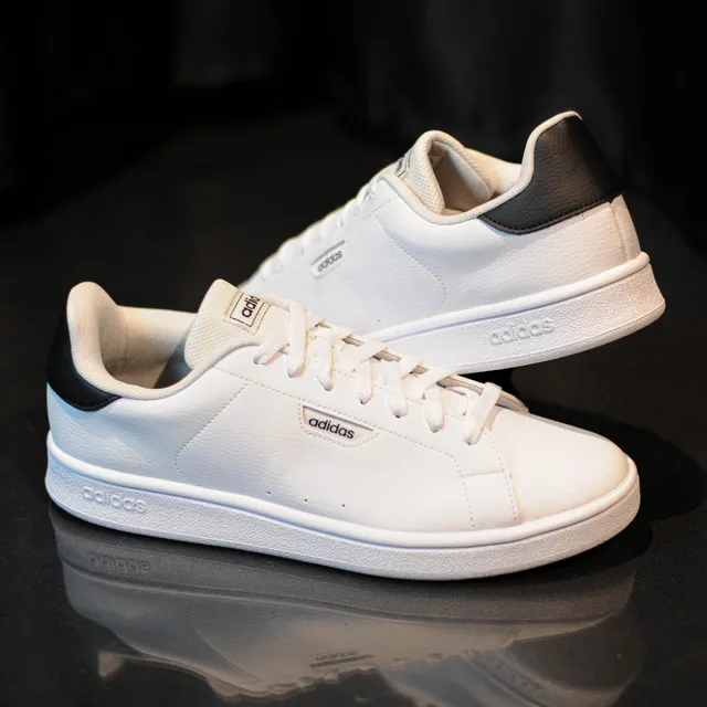 Tênis adidas Urban Court Masculino Branco Minimalista