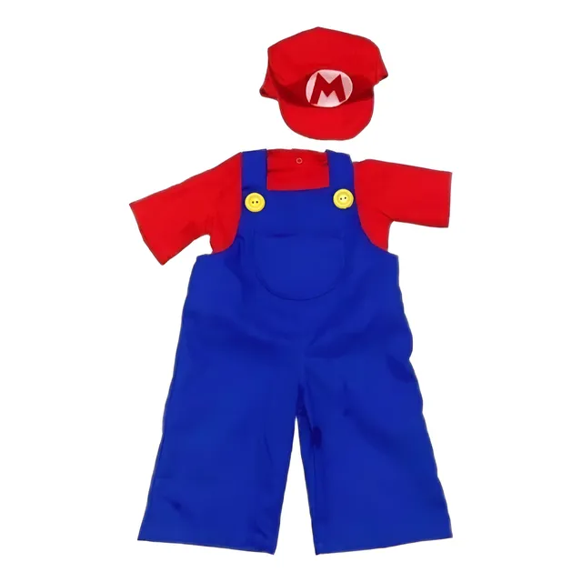 Fantasia Infantil Super Mario Bros Luigi Envio Imediato