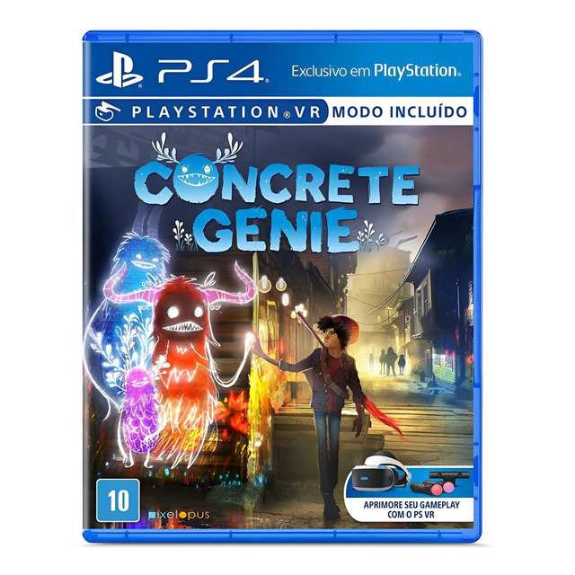 Concrete Genie PS4 BR Mídia Física