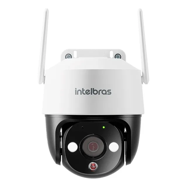 Câmera Inteligente Im7 + 3mp De Resolução Branca Intelbras