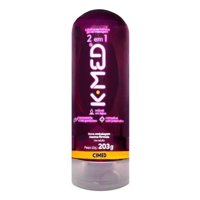 K-med Gel Lubrificante 2 Em 1 Neutro 200gr
